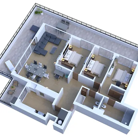 Sunscape Rocha Prime - Oceanview - Wifi - Parking * 波尔蒂芒