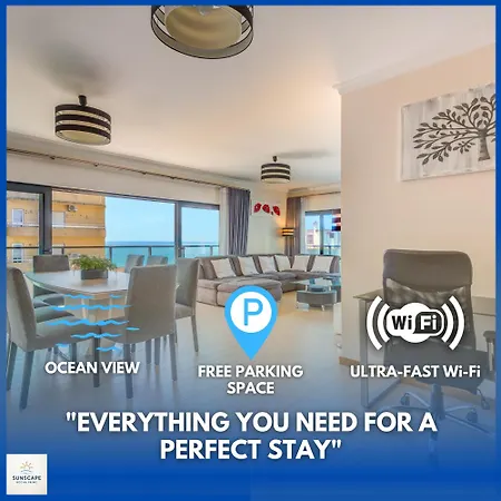 Apartamento Sunscape Rocha Prime - Oceanview - Wifi - Parking